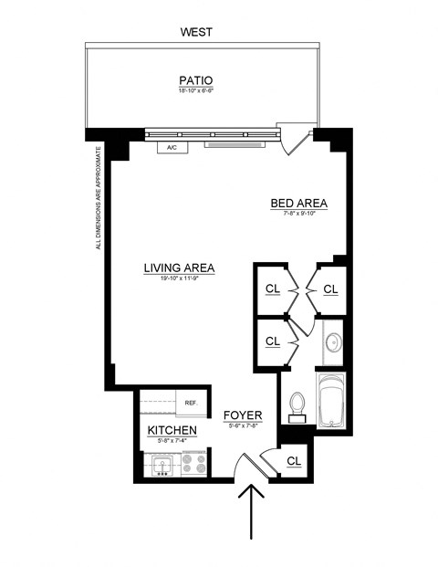 320 East 58th Street Studio-3 Beds Apartment for Rent - Photo Gallery 24